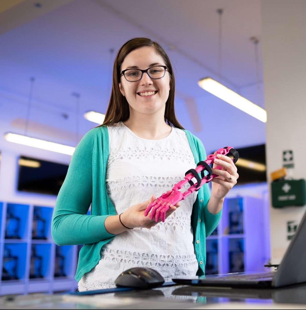 Ingenuity Programme alumna Katie Walker of ExpHand Prosthetics